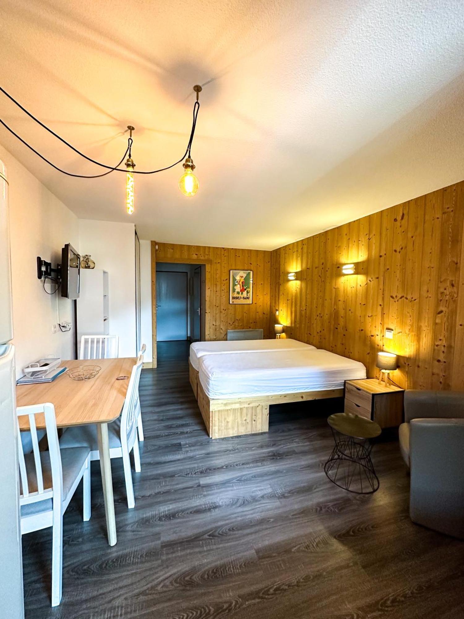 2- Studio Brides-Les-Bains Tout Confort Avec Vue Vanoise Exteriör bild