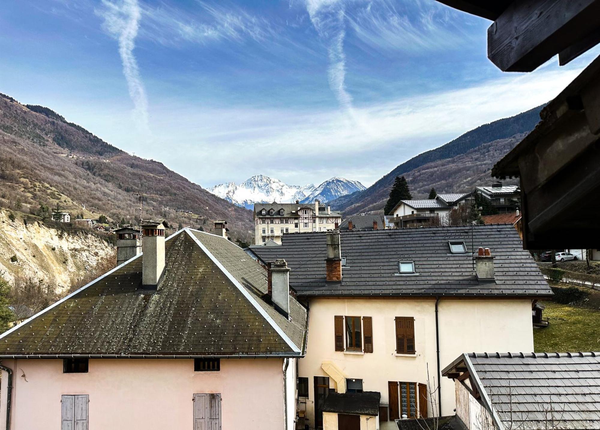 2- Studio Brides-Les-Bains Tout Confort Avec Vue Vanoise Exteriör bild